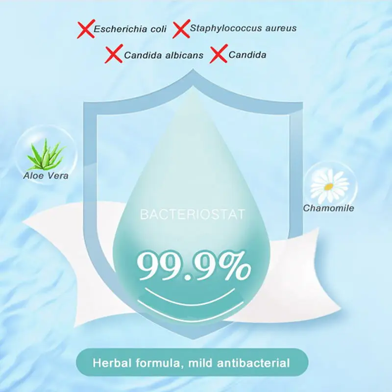 Wholesale Feminine care wipes girl care health wet tissue wipes 10pcs