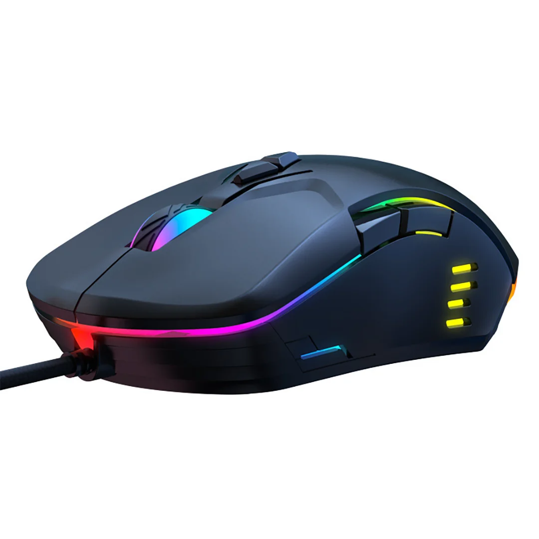 Mechanical gaming mouse Cable esports macro program office home desktop computer laptop usb universal light mouse