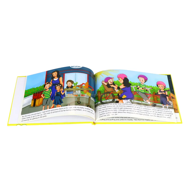 China Printing Company Professional Custom Educational Children Book Hard Cover A4 Book Printing