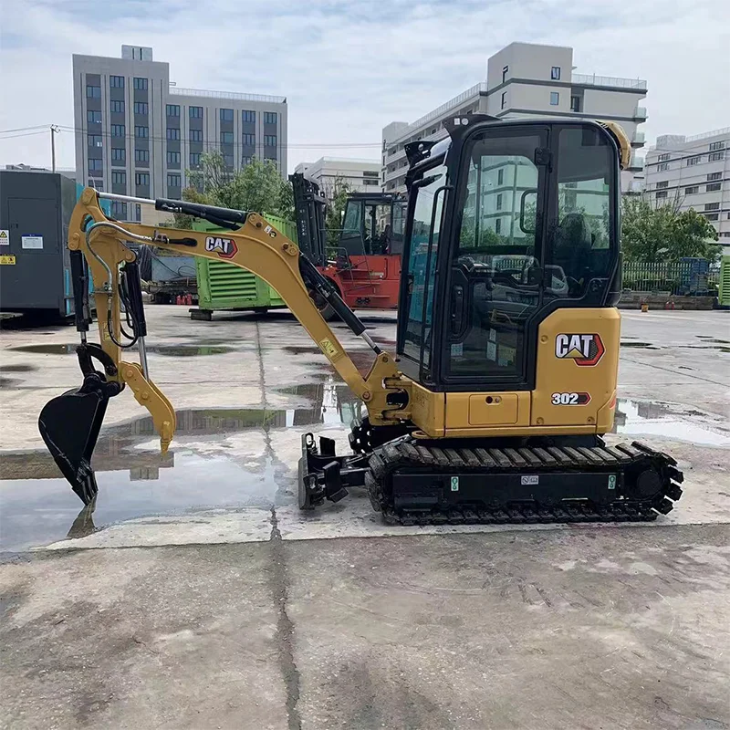 Бесплатная доставка экскаватор Lezhi 2ton CAT302 использованный мини-экскаватор японского происхождения гидравлическая гусеница используемый для продажи