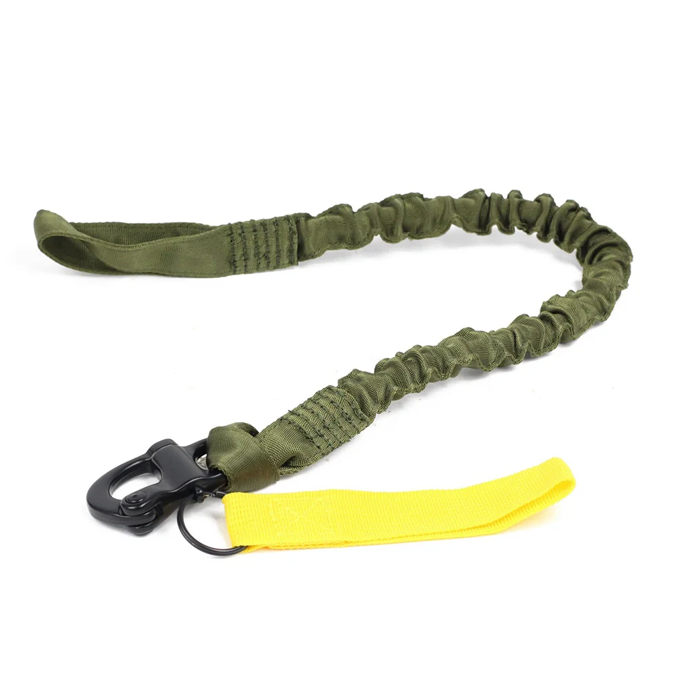 Custom outdoor Tactics Adjustable Sling Hunting Climbing Insurance Safety rope Multifunctional quick detachable nylon lanyard