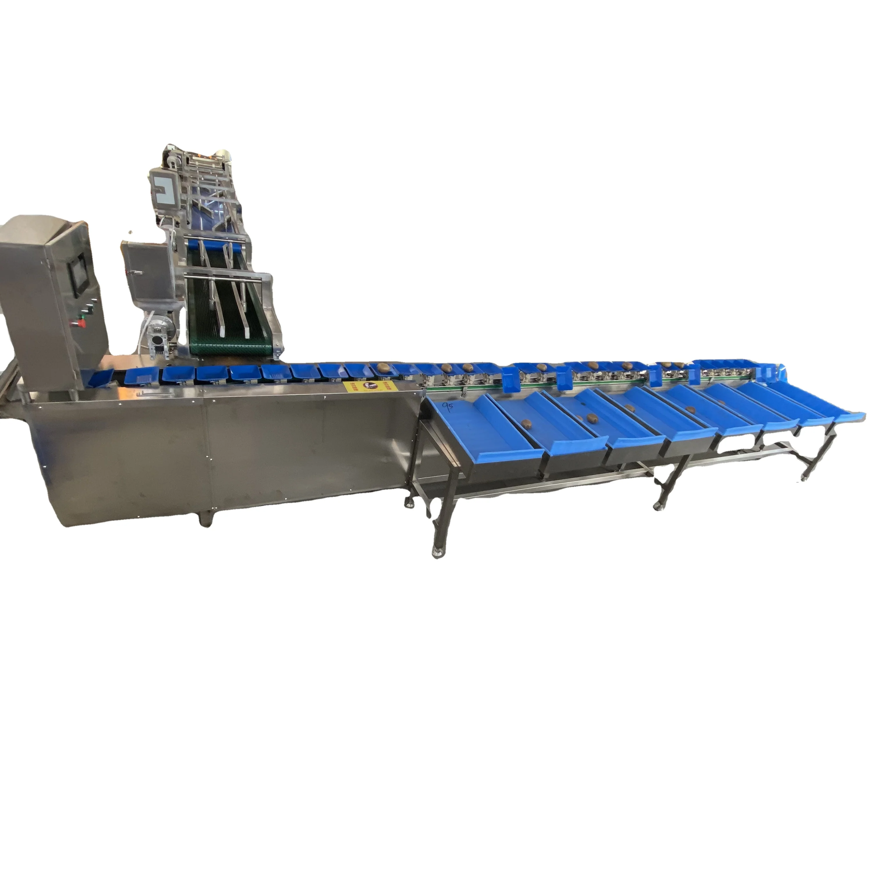 Chicken product Shrimp sorter for fish accurate automatic weight grading sorting