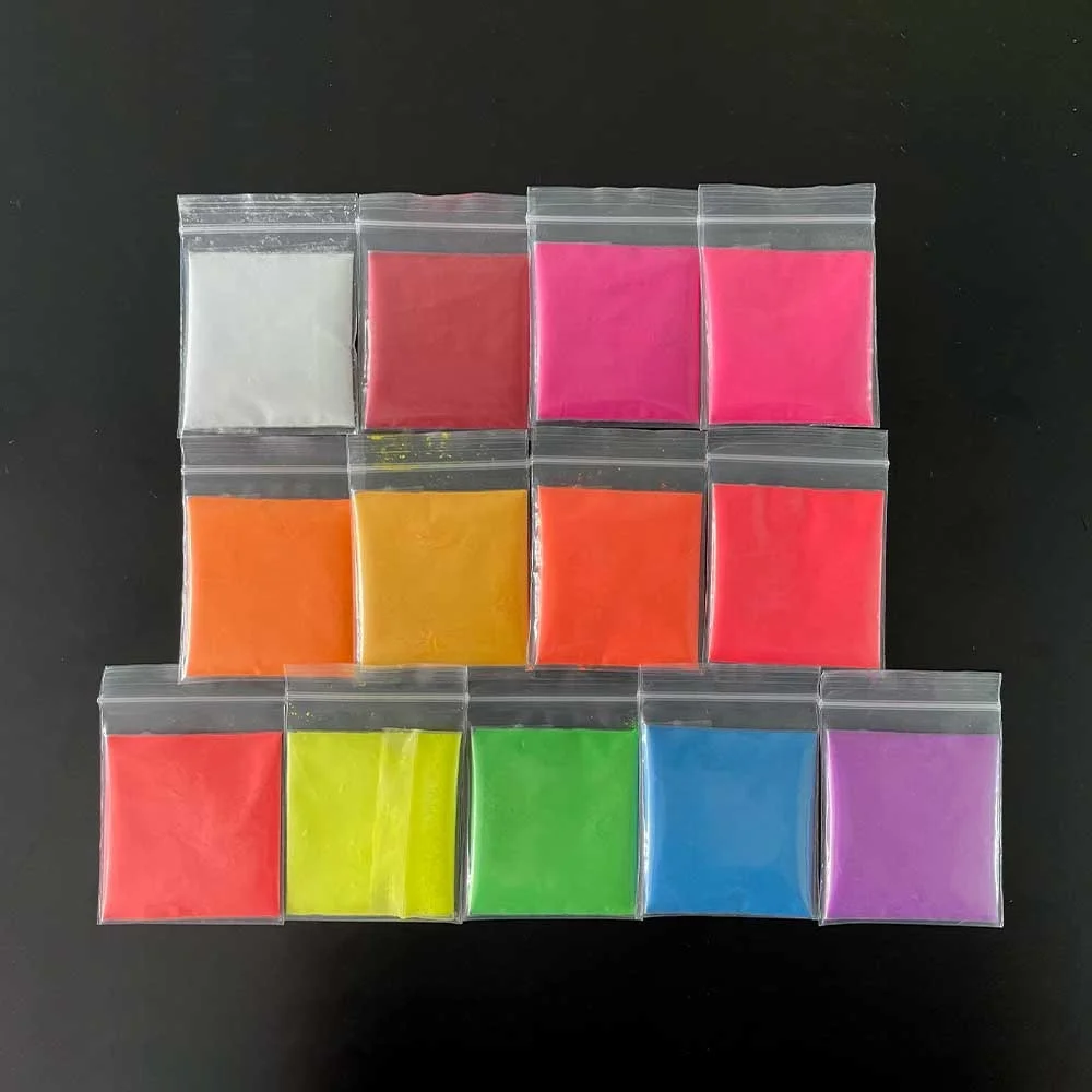 Juliang wholesale UV light neon color pigment for dying colorful fluorescent pigment powder