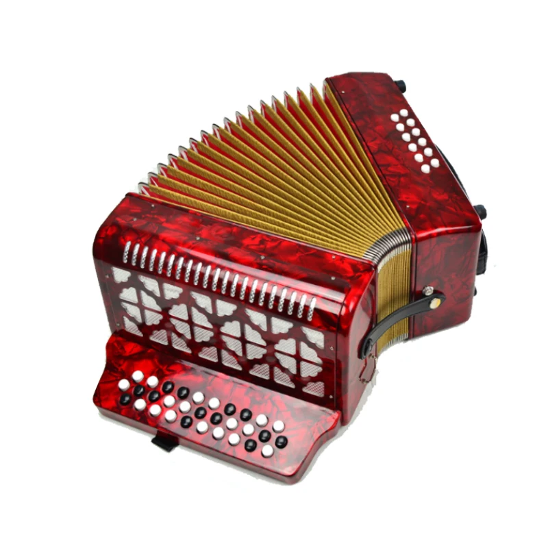 Wholesale Professional Keyboard Instrument 31 Keys 12 Basses Diatonic Bayan Button Accordion For Sale