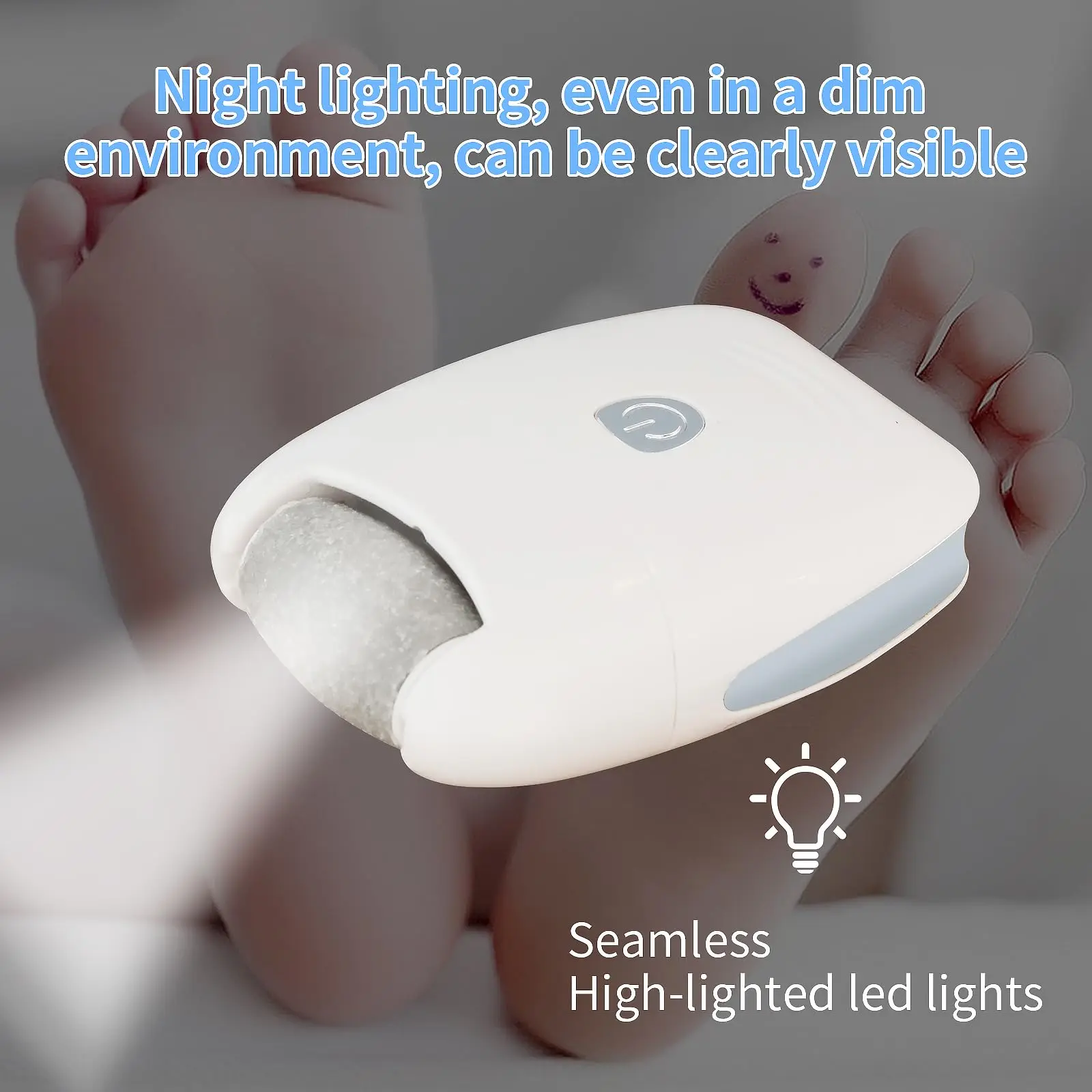 New Electric Foot Grinding Skin Hard Rupture Skin Trimmer Dead Skin Foot Pedicure Rechargeable Foot Care Tool Remover Callus