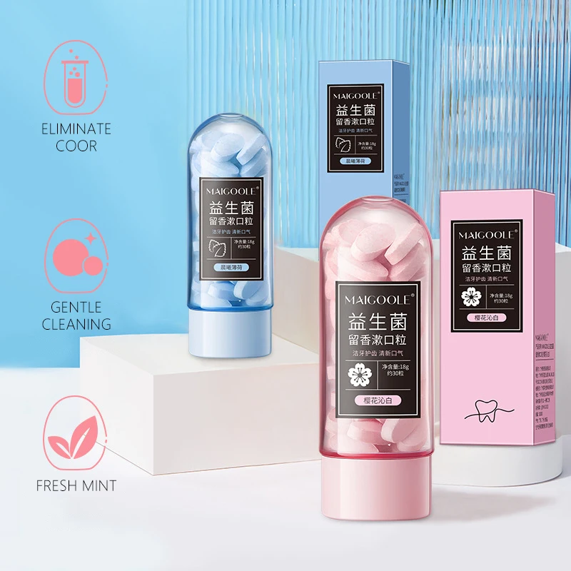 High Quality Solid Toothpaste Tablets Mouthwash Tablets Clean Teeth For Adult Kids