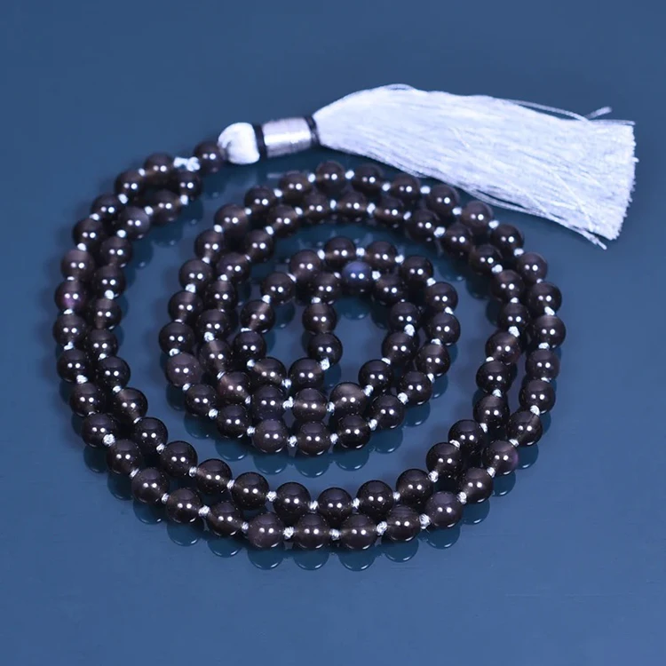 Браслет из палисандра 108 Mala Beads оптовая продажа деревянные бусины медитационные
