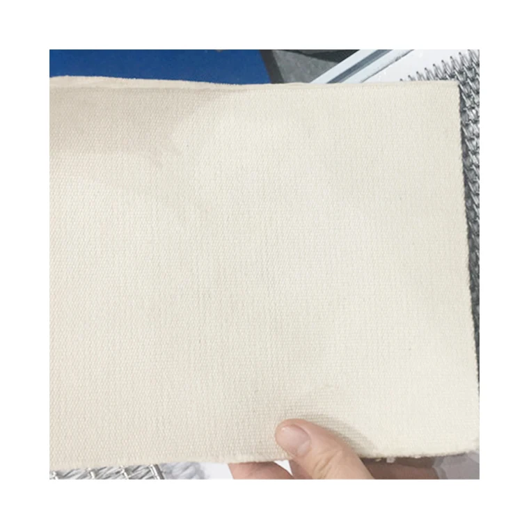 China Manufacturer Biscuit Conveyor belt 100% cotton food grade canvas conveyor belt for wholesale