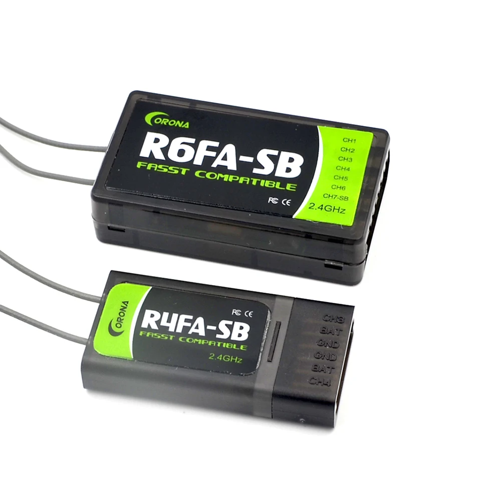 CORONA R4FA-SB/ R6FA-SB 2,4 GHZ FUTABA FASST Совместимость S.BUS для RC Самолет