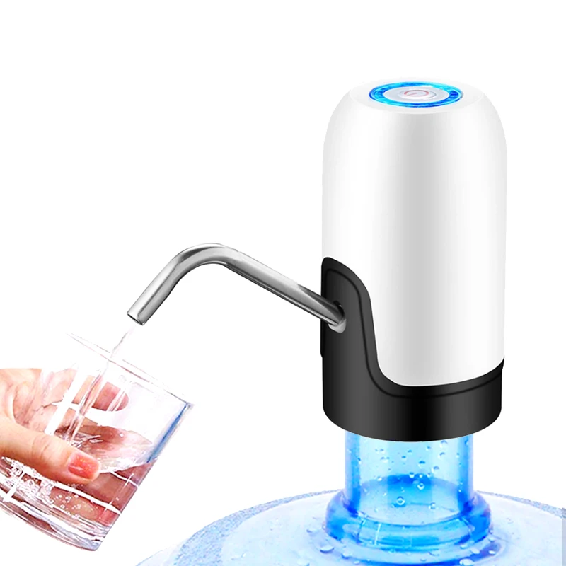 
Outdoor portable instant mini usb rechargeable pump small electric bottled dispenser water 