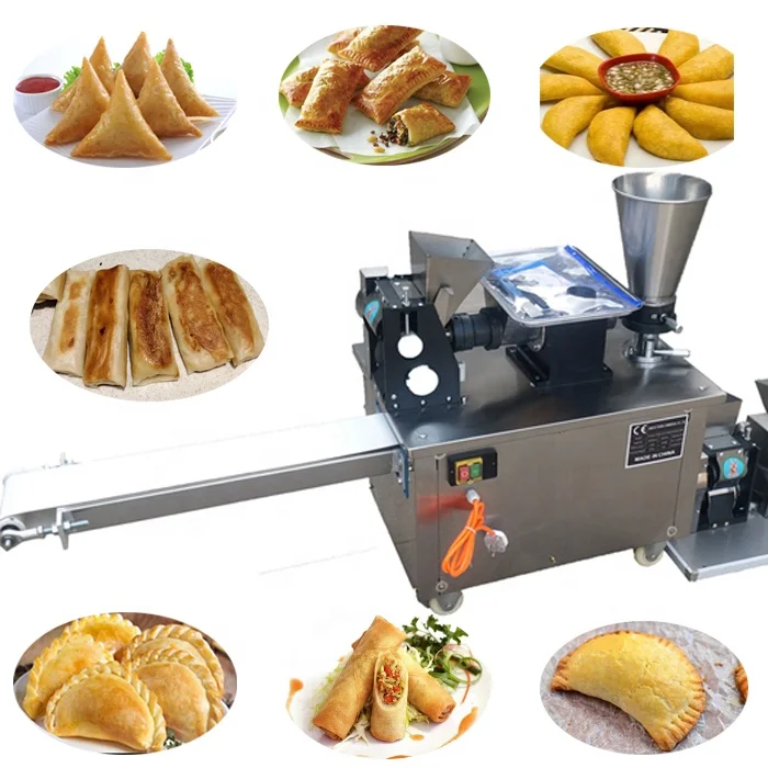 110v 220v USA Canada Factory low price Automatic Punjab Samosa making Machine to India Dumpling Empanada Pierogi Equipment