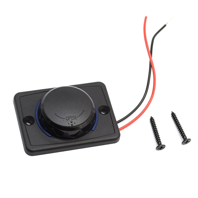 Автомобильное автомобильное морское зарядное устройство RV Usb-панель 24 В 2 А двухпортовый Тип C PD и QC 3 0 USB-зарядное с монтажной панелью