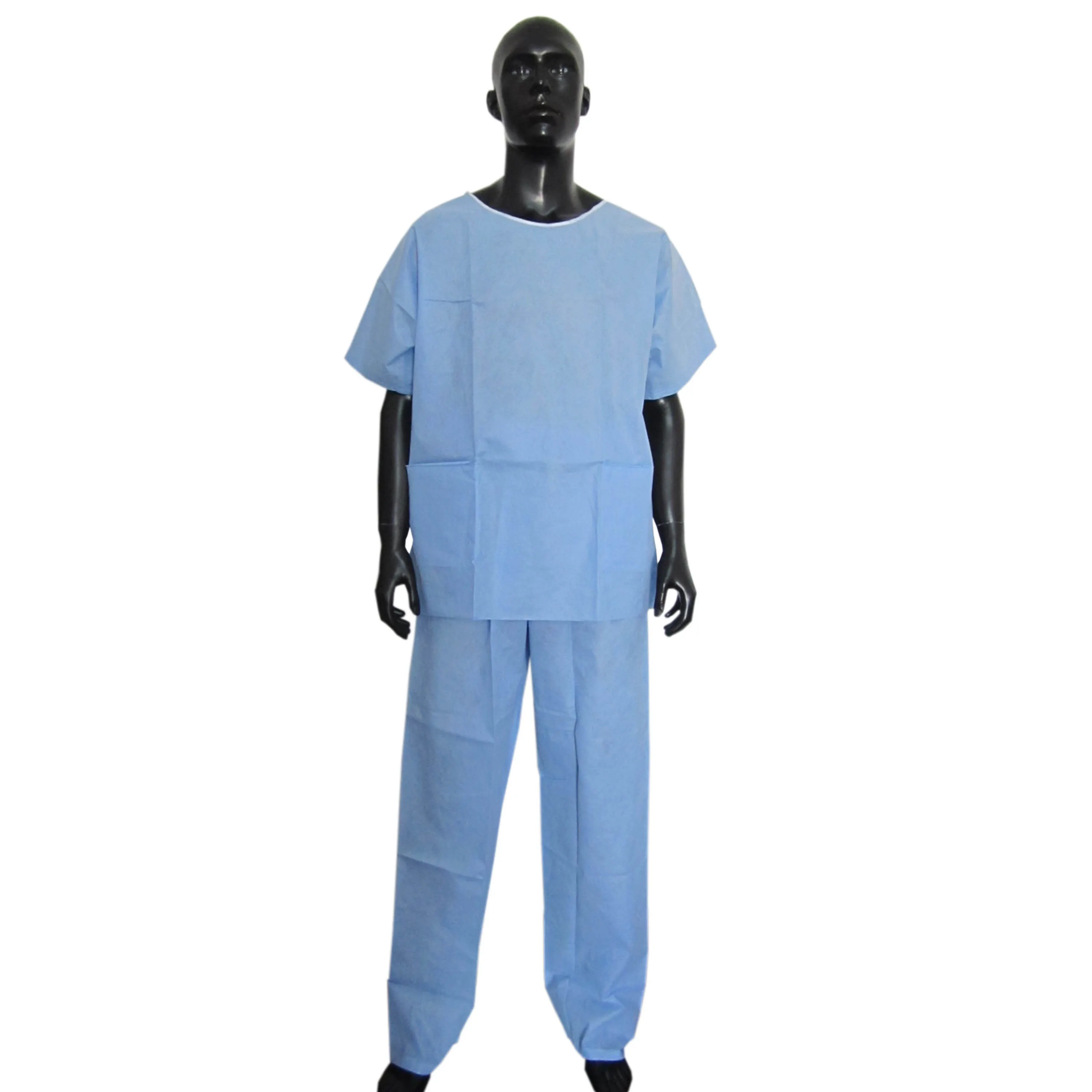 Breathable Waterproof Anti Bacteria Disposable uniform surgical Scrub Suits for doctors and nurses