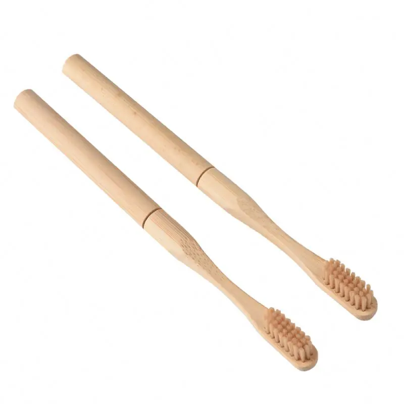 Tingsheng new design eco friendly bamboo toothbrush customize replaceable head bamboo toothbrush 100% biodegradable