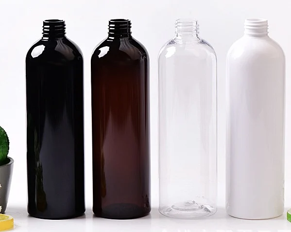 Disc Top Flip Cap Bpa-free Container 400ml PET Bottle for Shampoo Lotion Liquid Body Soap Cream Cosmetic Packaging Empty Plastic