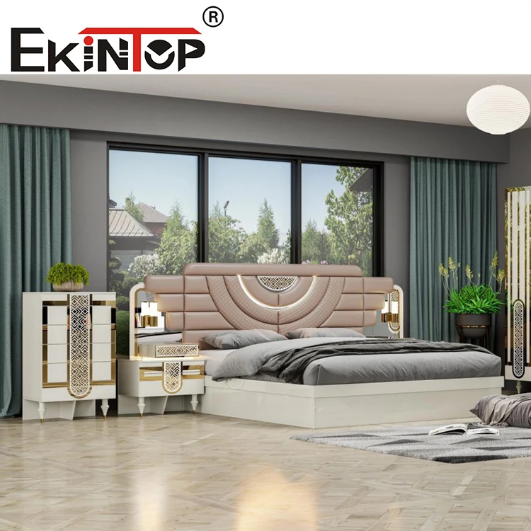 Ekintop Queen Bed Twin Size Bedroom Set Bedroom Furniture Set king Size Full Set