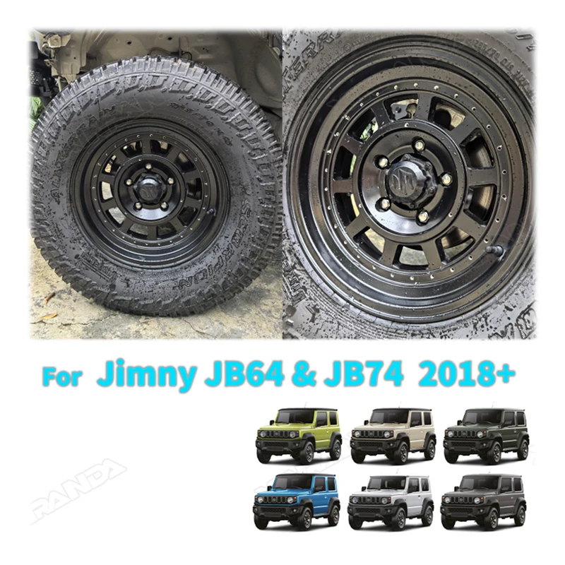 Jimny JB74 Aluminum Alloy 16 Inches Car Wheel Rim for Suzuki Jimny JB74 JB64 JB74W JB64W 2018 2019 2020 2021 2022 2023 2024