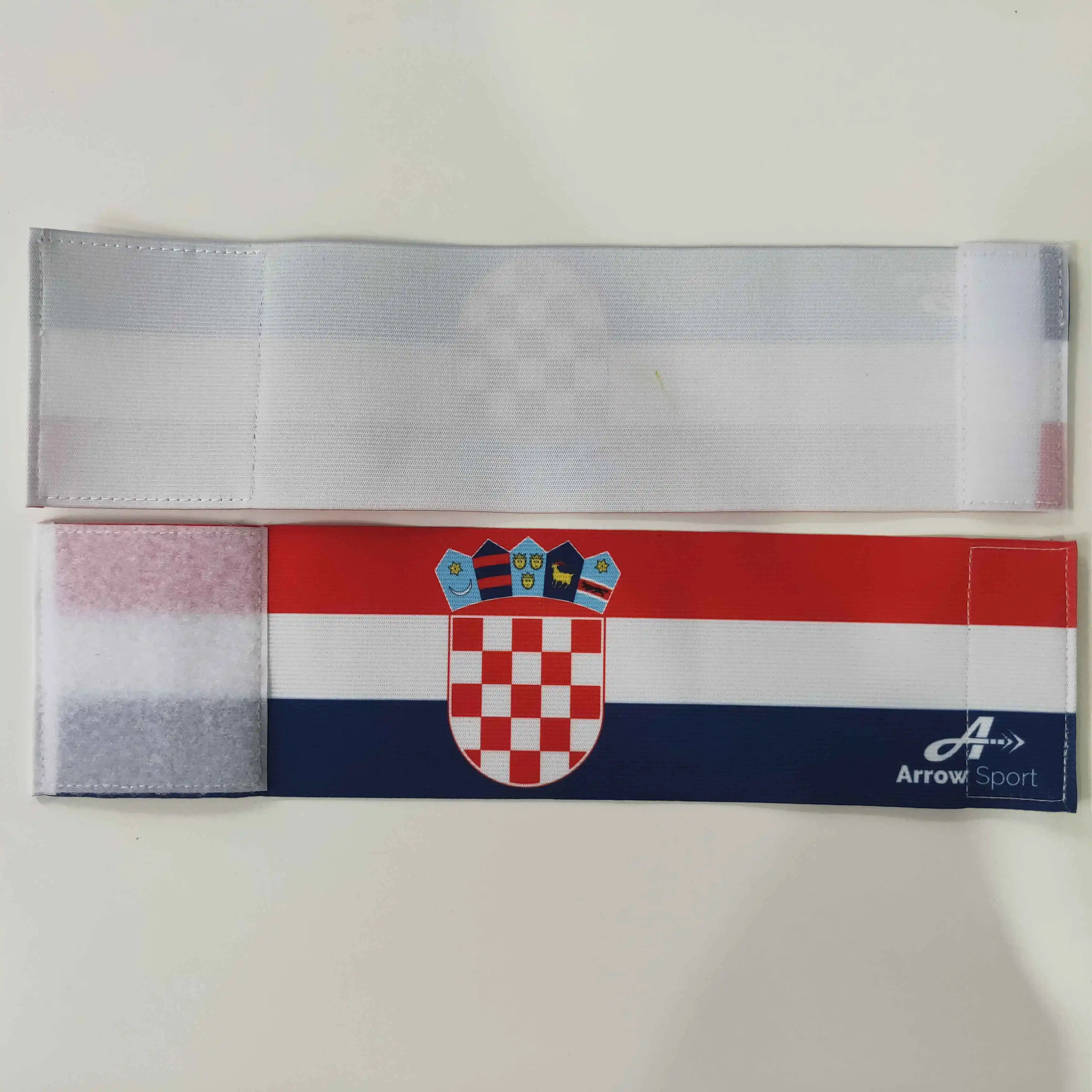 Personalized Logo Sublimation elastic armbands football Captain arm bands