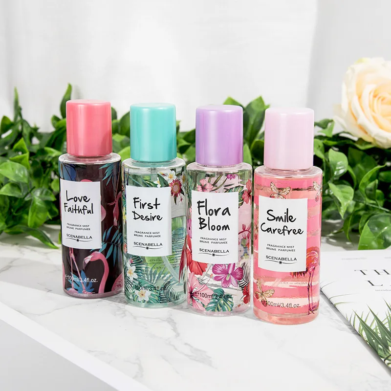 New arrival Body Spray Mist Floral Fruity scent body perfume