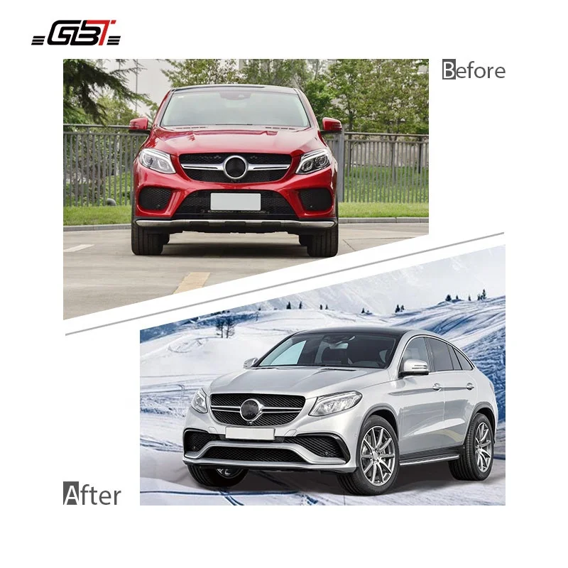 GBT Products Factory Upgrade Conversion Bodykit For 2015-2019 Mercedes GLE Coupe C292 Benz W292 Tuning Bumper