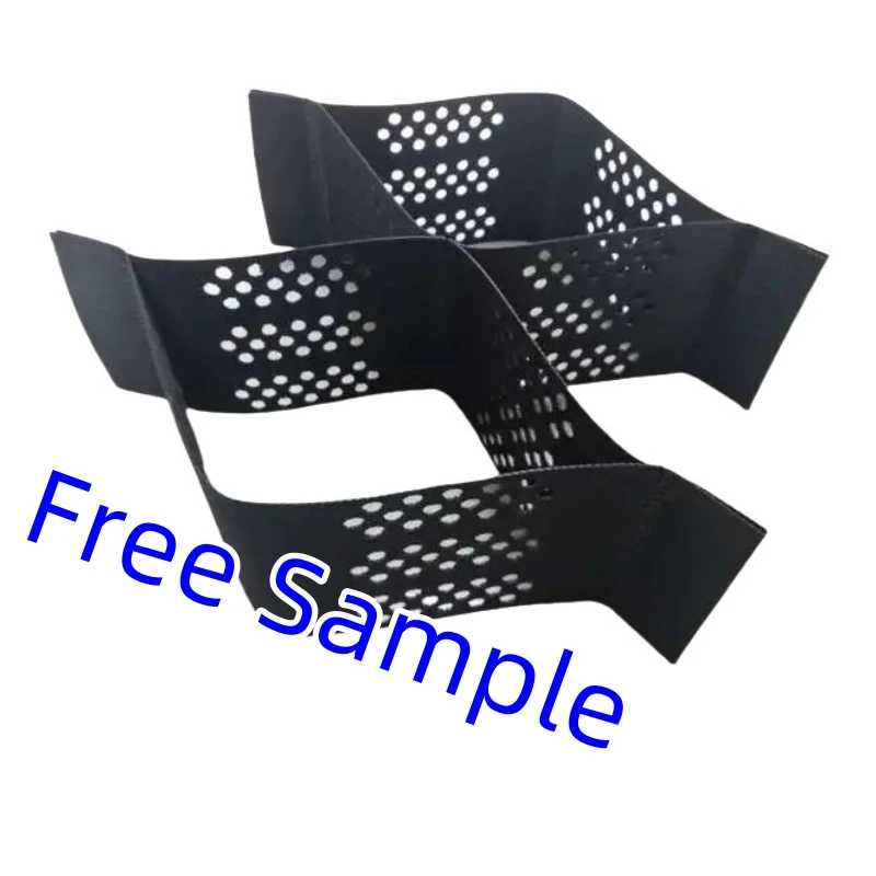 China factory price Geocell grids stabilize soil roadbed and protecting soil from wash away 50mm-300mm height HDPE geocells