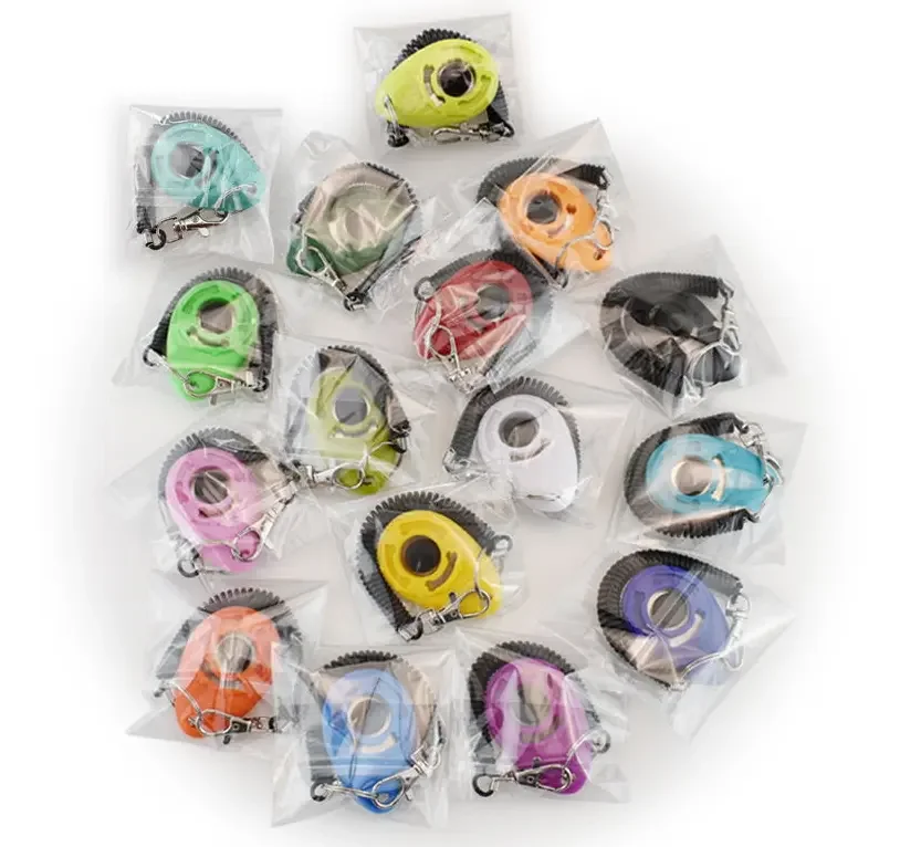 Hot Selling Pet Trainer Clicker Dog Training Clicker Logo Custom I-Click Dog Training Clicker for Dog