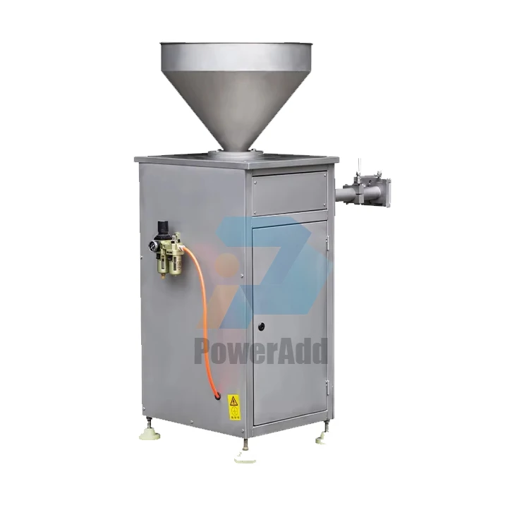 Quantitative Blood Sausage Filler Stuffer Maker Make Link Fully Automatic Piston Machine with Twister