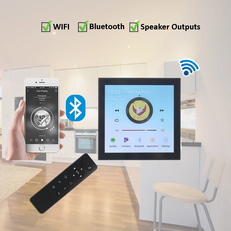 Настенный усилитель bluetooth для умного дома 50