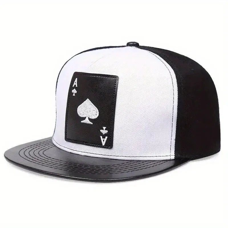 Customized Leopard Duckbill cap Men Women Sun Hat Poker Hip Hop Baseball Hat