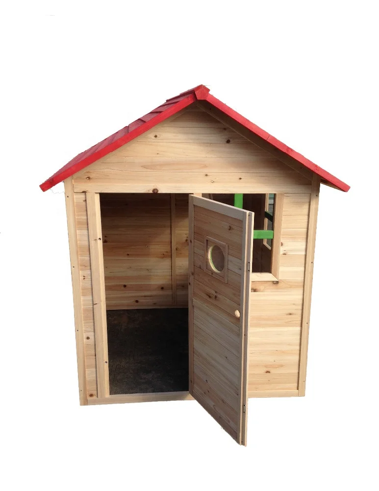 Деревянный детский домик