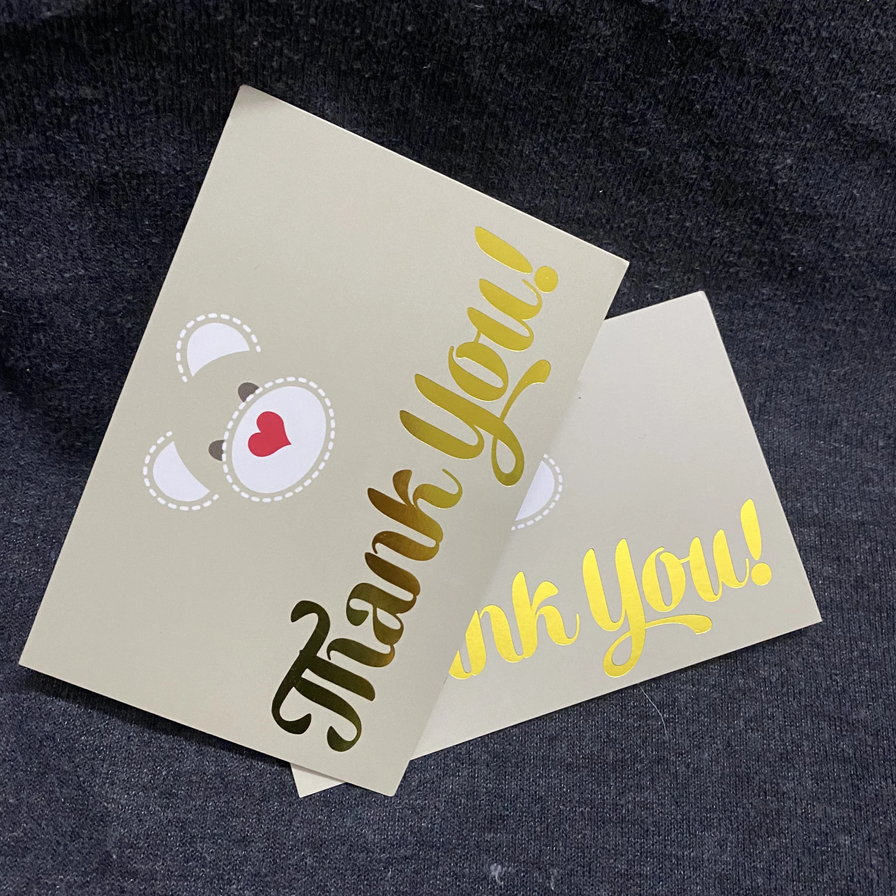 Customized 800g High Quality Luxury Business Card with UV Printing Small