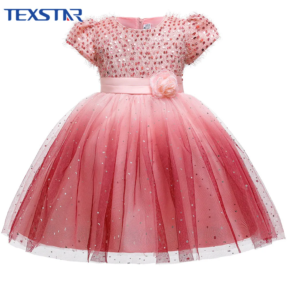 Soft hexagon stars Shiny sequin mesh tulle fabric for kid dress