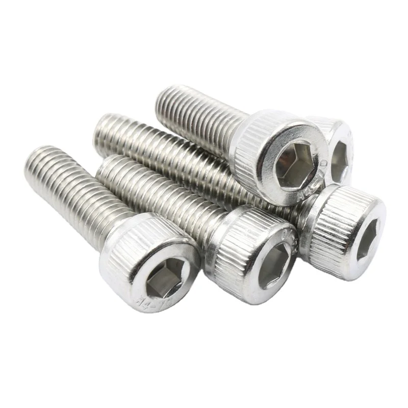 M7x25mm Ti GR5 Titanium Socket Hex Head Bolts with Washer for Bike Head Tube