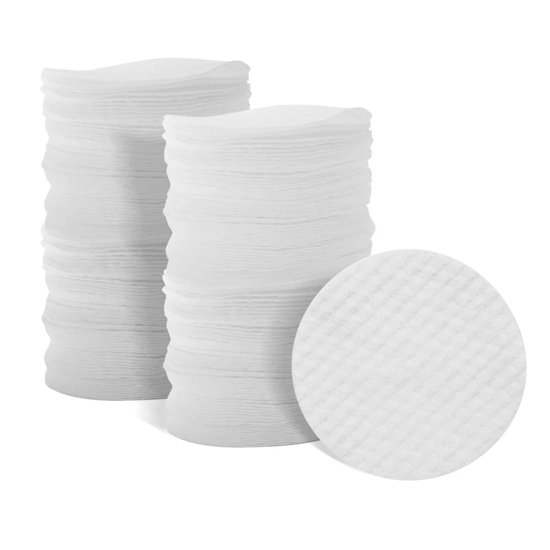 Factory Wholesale Organic Round Cotton Pads for Face 100% Cotton Makeup Pads Facial Makeup Remover Pads