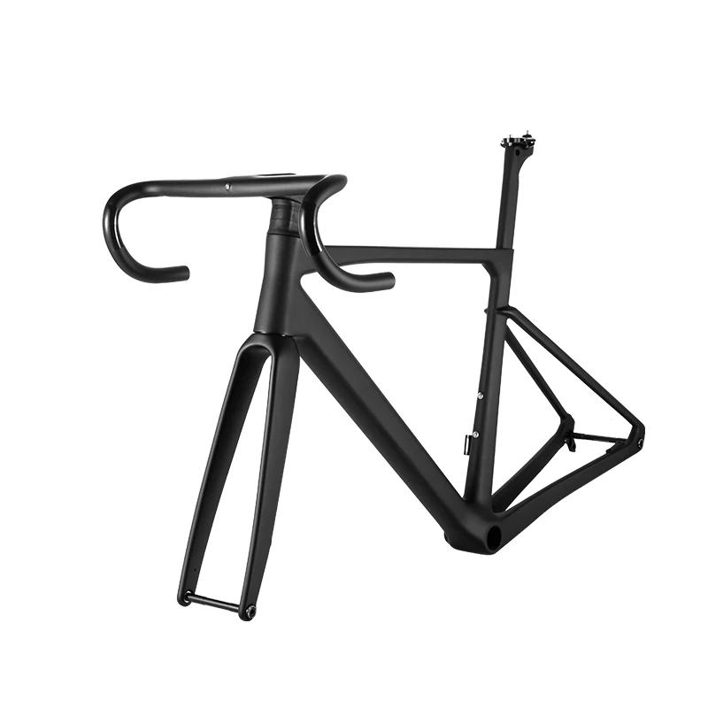 Light Weight Road Bicycle Frames T1000 Carbon Fiber Road Bike Frame 980g  OEM Frameset Disc Brake or V brake