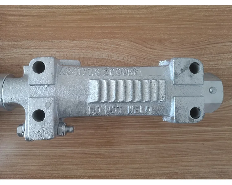 Trailer accessories Australian trailer coupler 2000kg Casting Steel Head Trailer Hitch