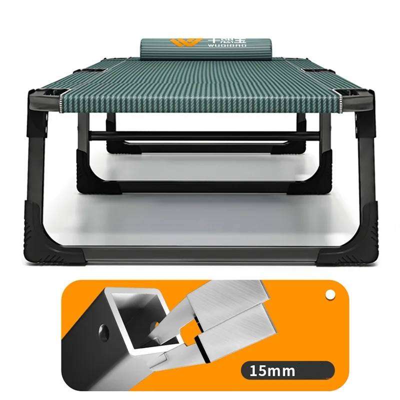 Cheap Wholesale Folding Beds Lunch Break Folding Bed Office Outdoor Leisure Sleep Equipment Camping Travel Beds Cot