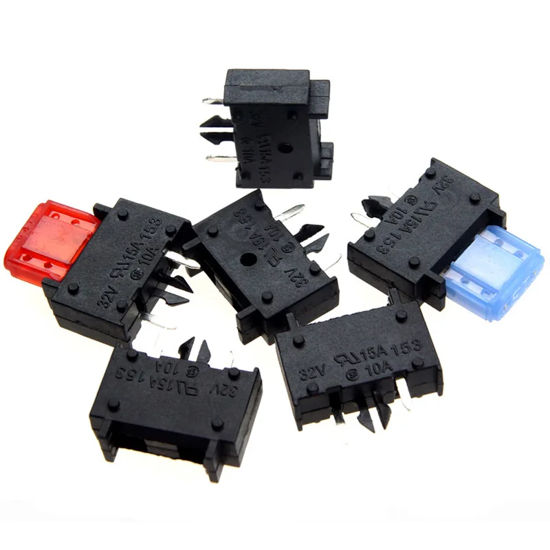 Нейлоновый держатель предохранителя 153 15A 32V для мини-297