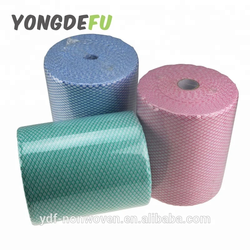 J-cloth nonwoven fabric, chemical bond nonwoven cleaning wipe