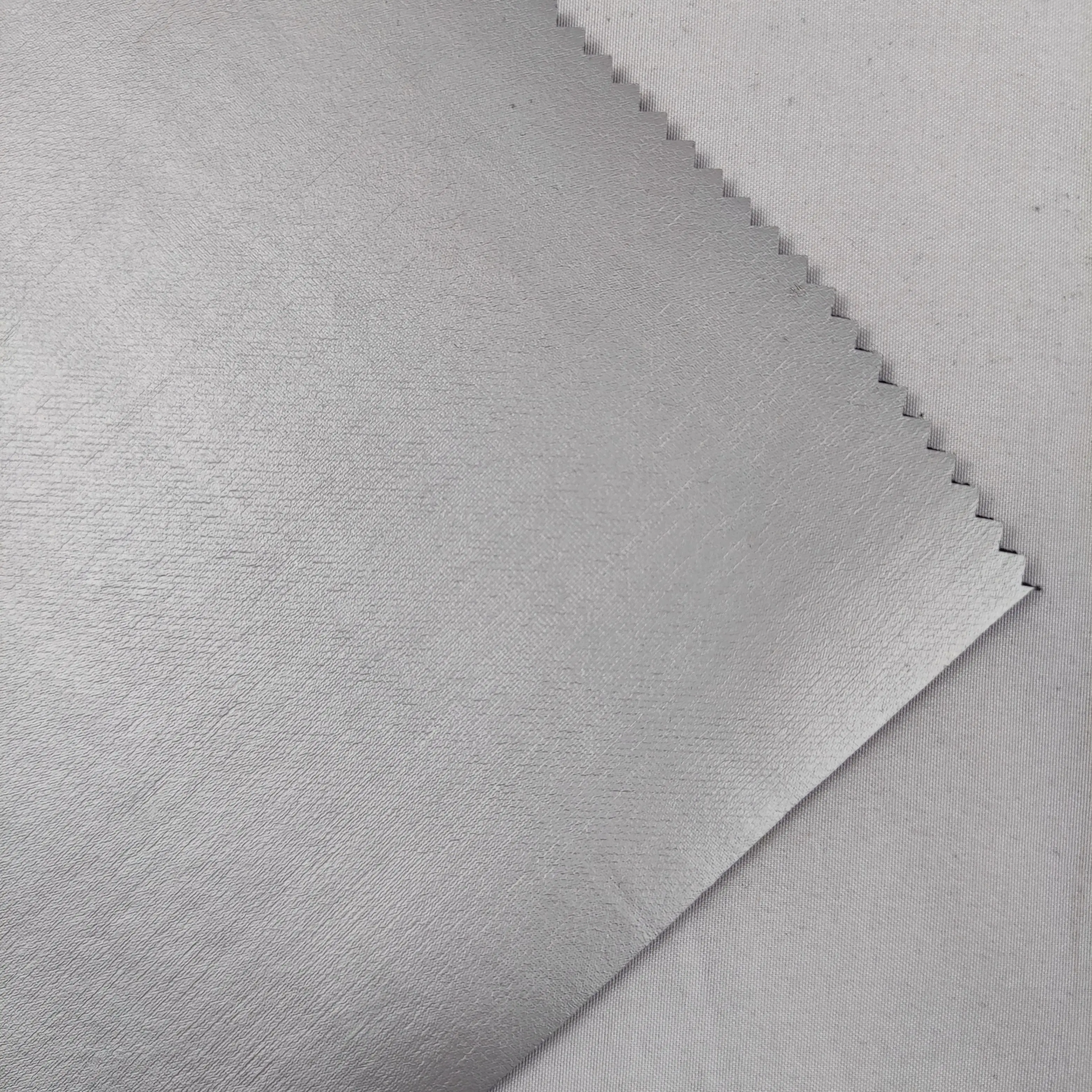 UOO Factory 3mm Polyester VS Towel Fabric Terry Fabric with Shiny Silver Coating SBR Neoprene Fabric for Slimming Pants Belt