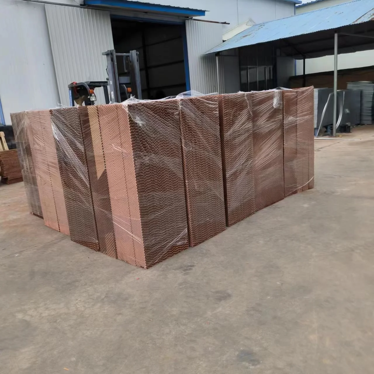 Colling pad for Chicken house Honeycomb Pad Cooling System For Greenhouses