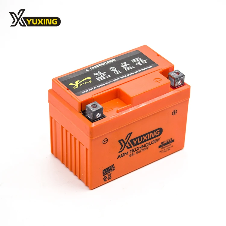 MF12V4 Motorcycle Parts Maintenance-Free Lead Acid Rechargeable Motorcycle Battery