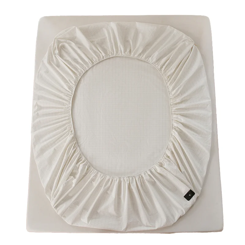ESD Earthing Grounding Bed Fitted Sheet Silver-Coated Conductive Fiber for Ground Sleep Home & Hotel Use