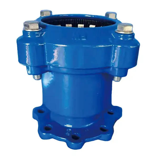 High quality self-locking universal flange wide range PE flexible compensation joint