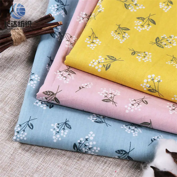 Hot Sales Sweet Girl Baby Fabric Cotton Twill Fabric Digital Printed Fabric
