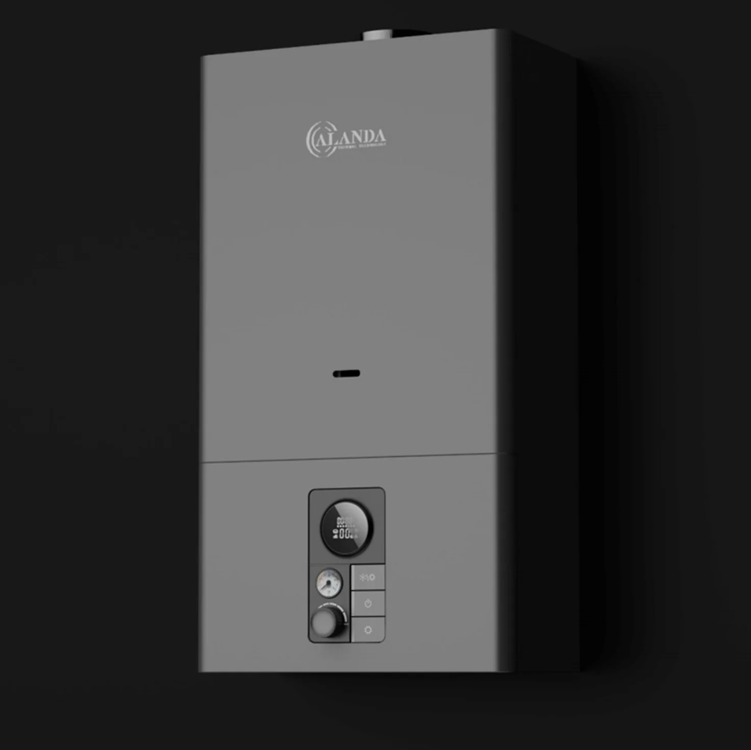 Газовый котел, настенный котел, 2 теплообменника 16-46 кВт, комбинированный газовый мини-котел