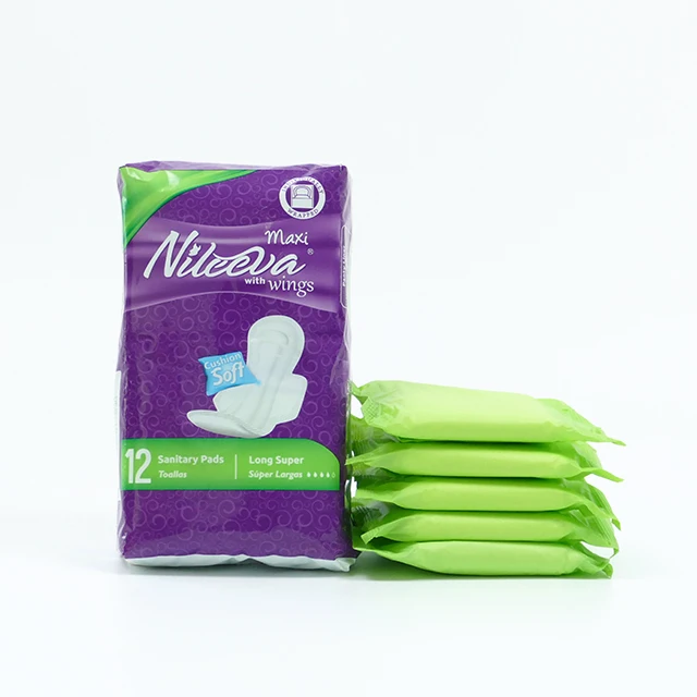 Women Macro Care Wholesale Manufacturing Negative Ion Feminine Cotton Negative Ion Sanitary Napkins