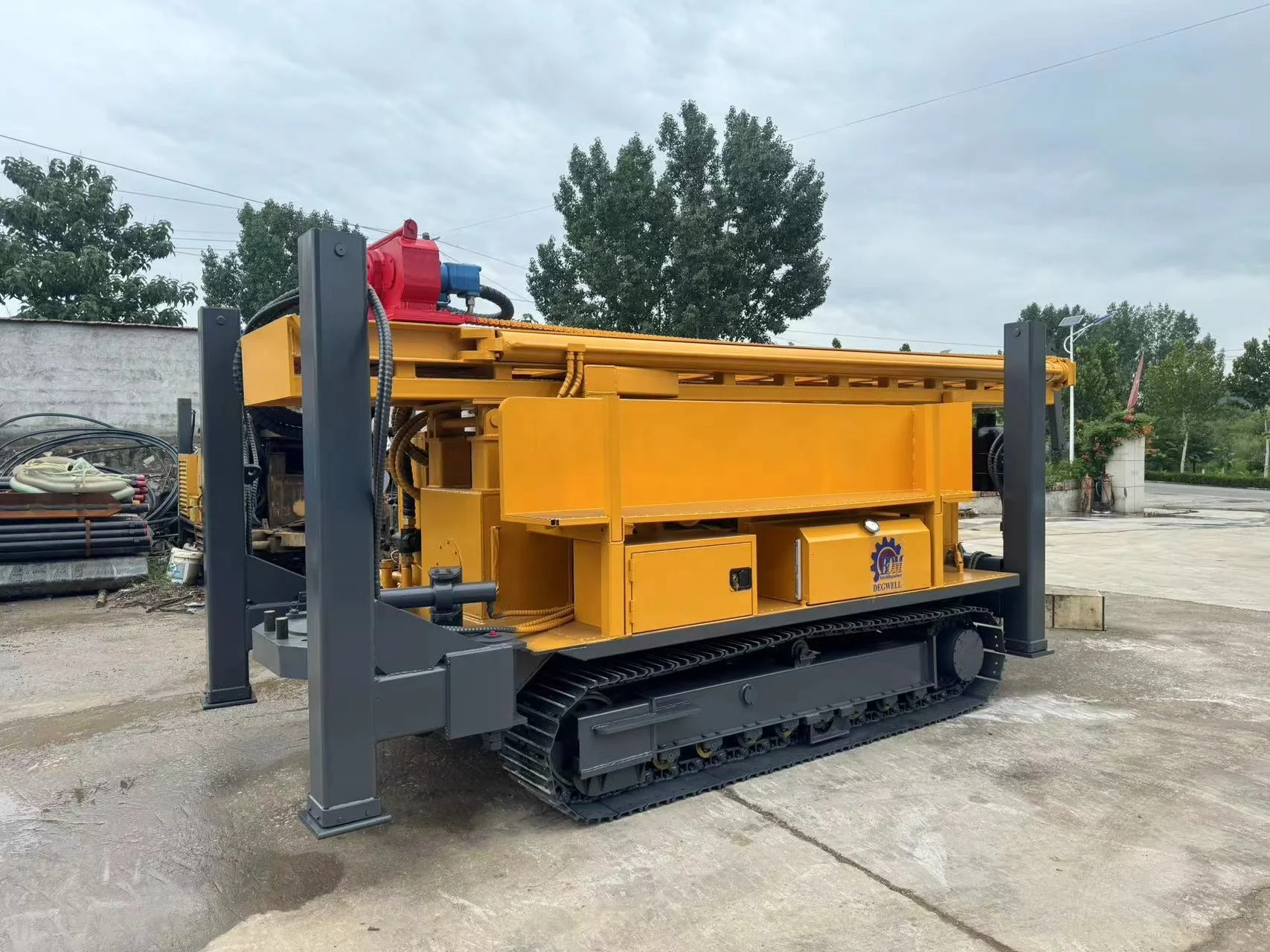 BDM-1000ell drill rig For Water Well 1200m Perforadora  Water Borehole Drilling Machine Water Well drill rig Machine