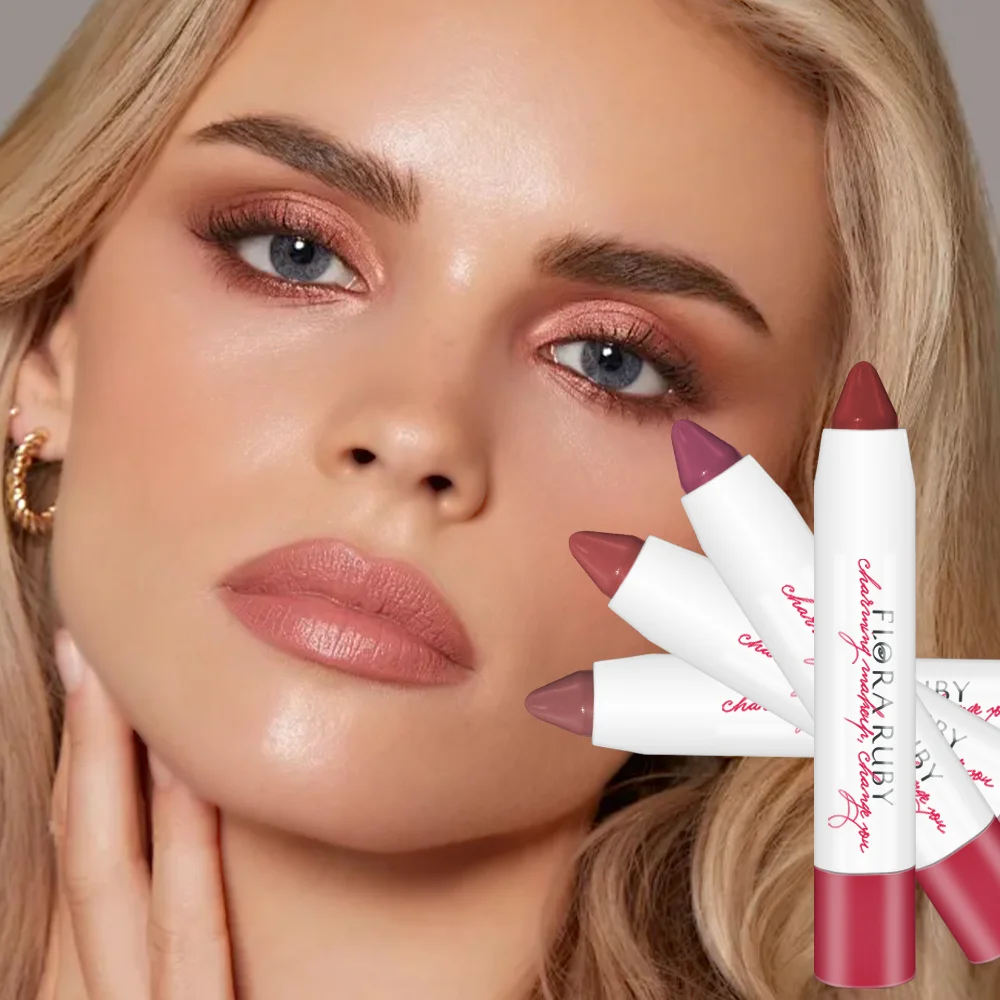 Индивидуальный набор темных матовых помад-карандашей для зрелых женщин стойкий блеск для губ из 16 цветов