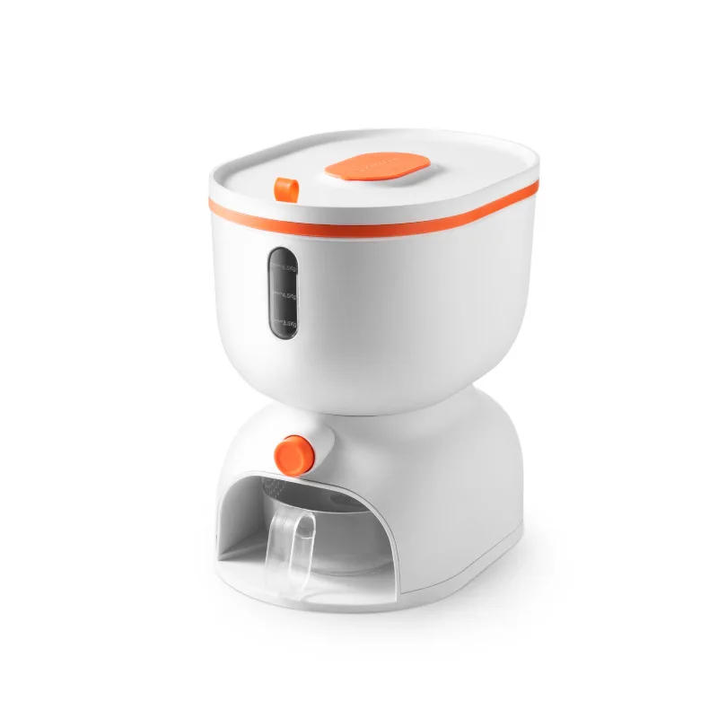 airtight plastic grain cereal food dispensers box rice storage container containers dispenser with  measuring Cup